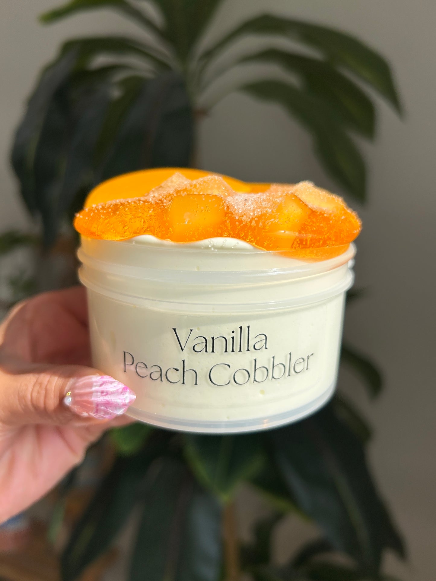 Vanilla Peach Cobbler
