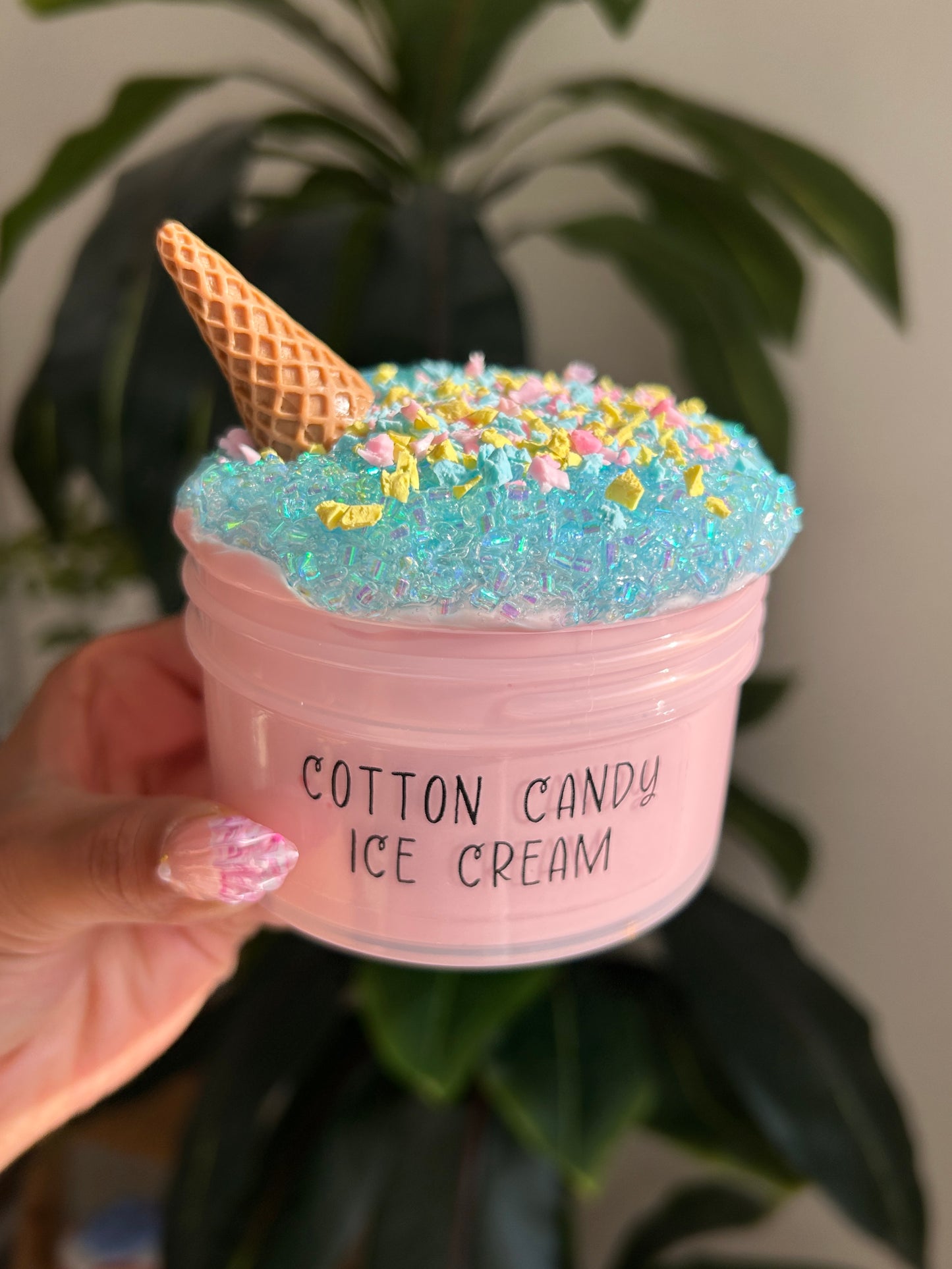 Cotton Candy Ice Cream