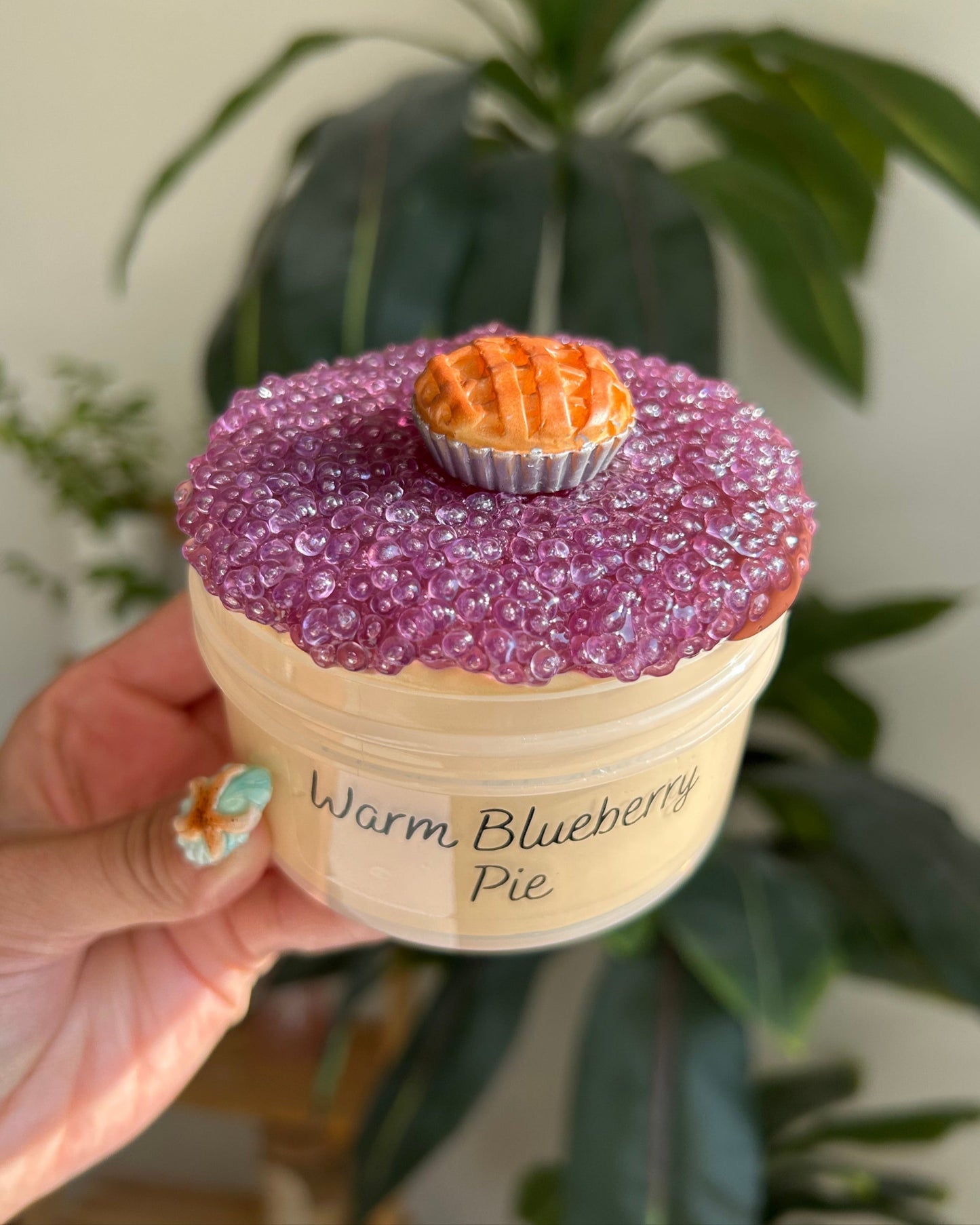 Warm Blueberry Pie