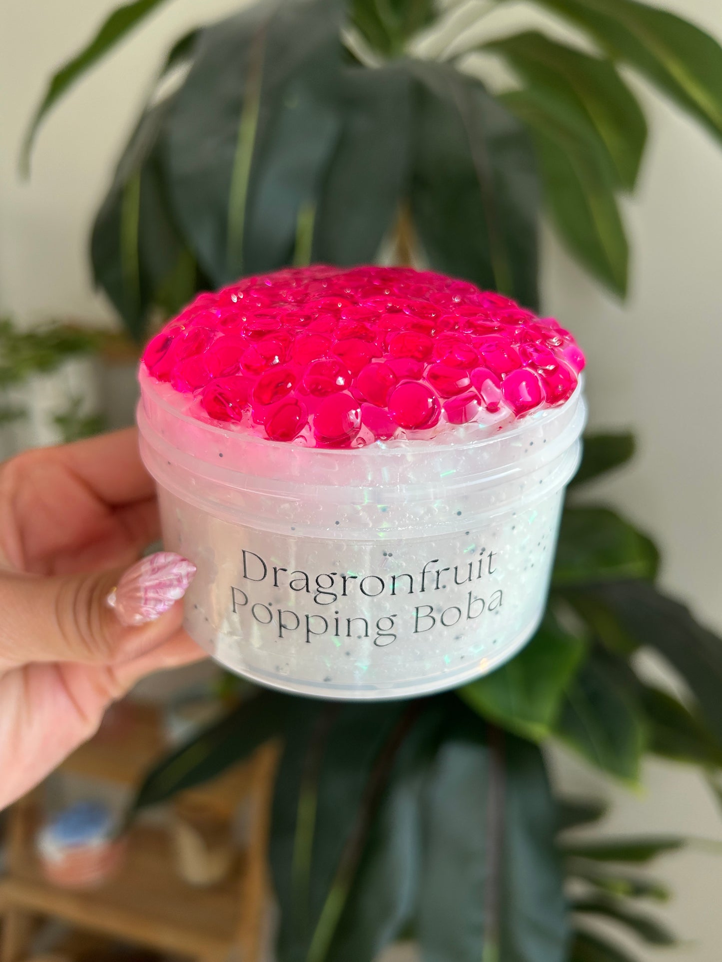 Dragonfruit Popping Boba