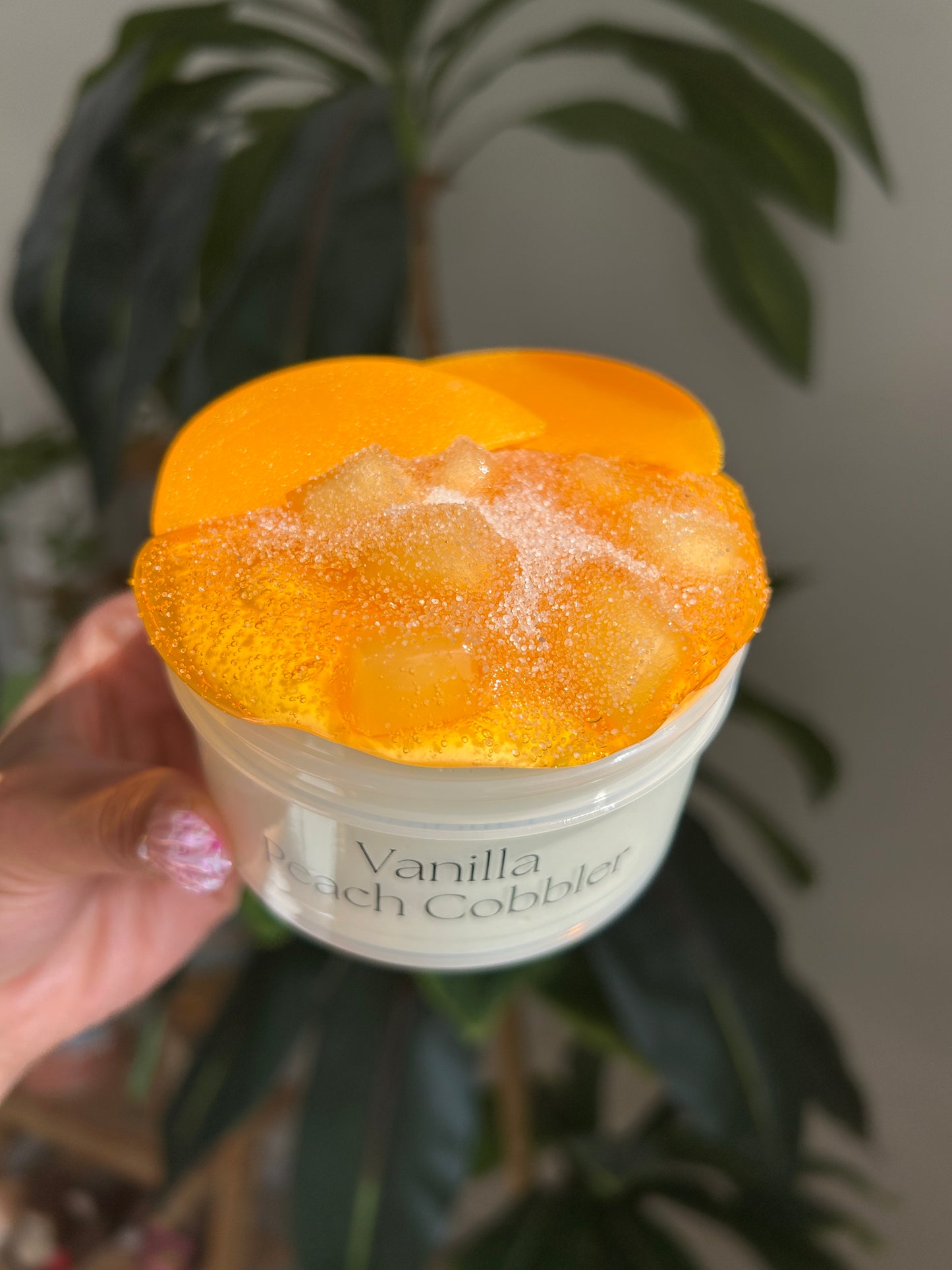 Vanilla Peach Cobbler