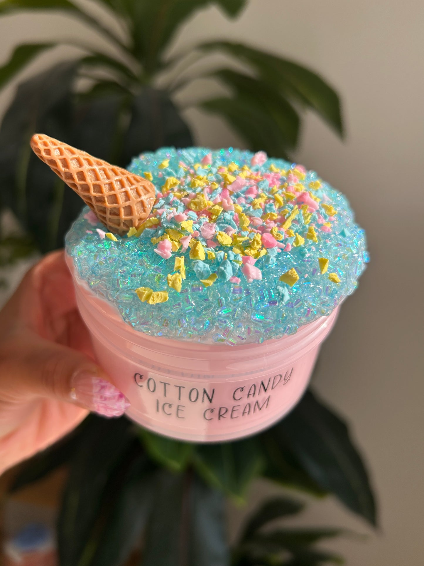 Cotton Candy Ice Cream