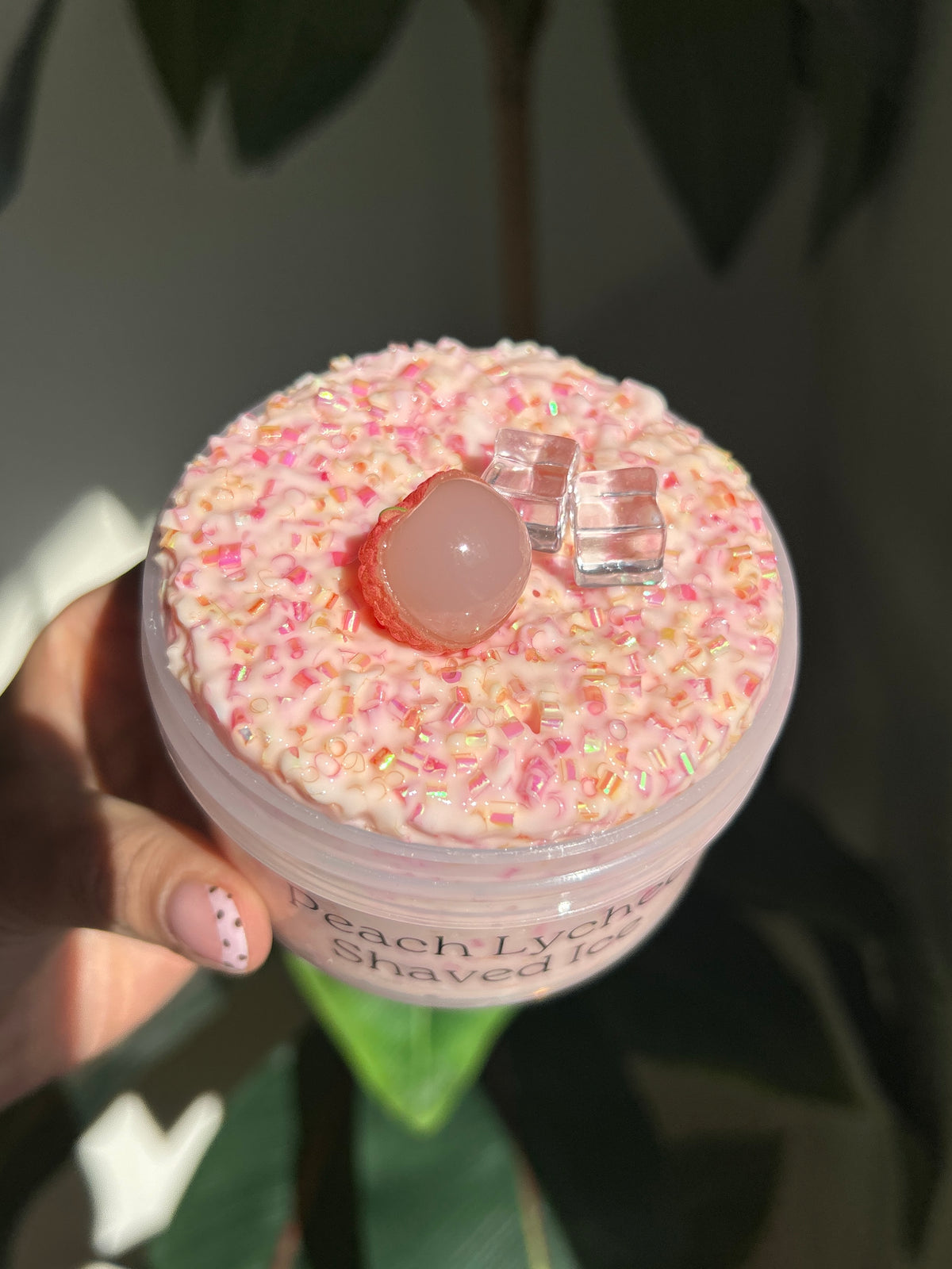 Peach Lychee Shaved Ice