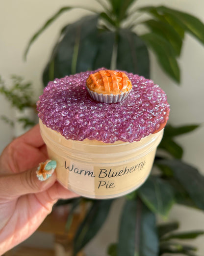 Warm Blueberry Pie