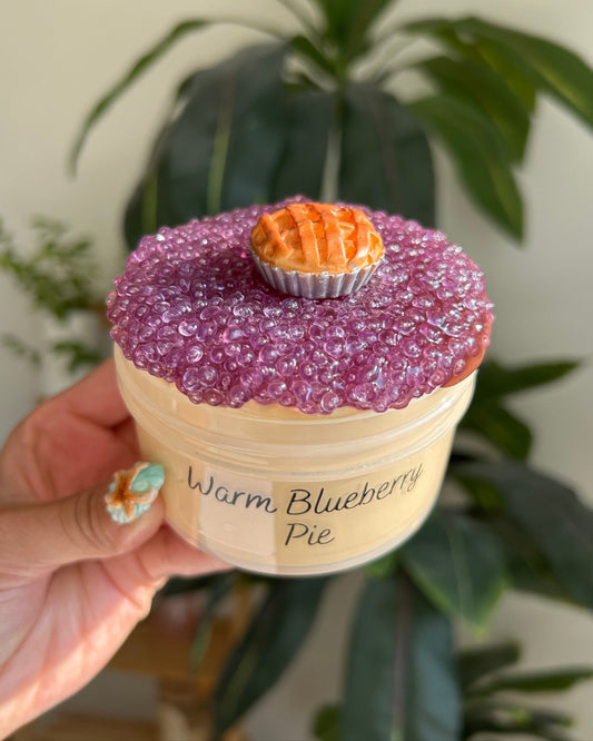 Warm Blueberry Pie