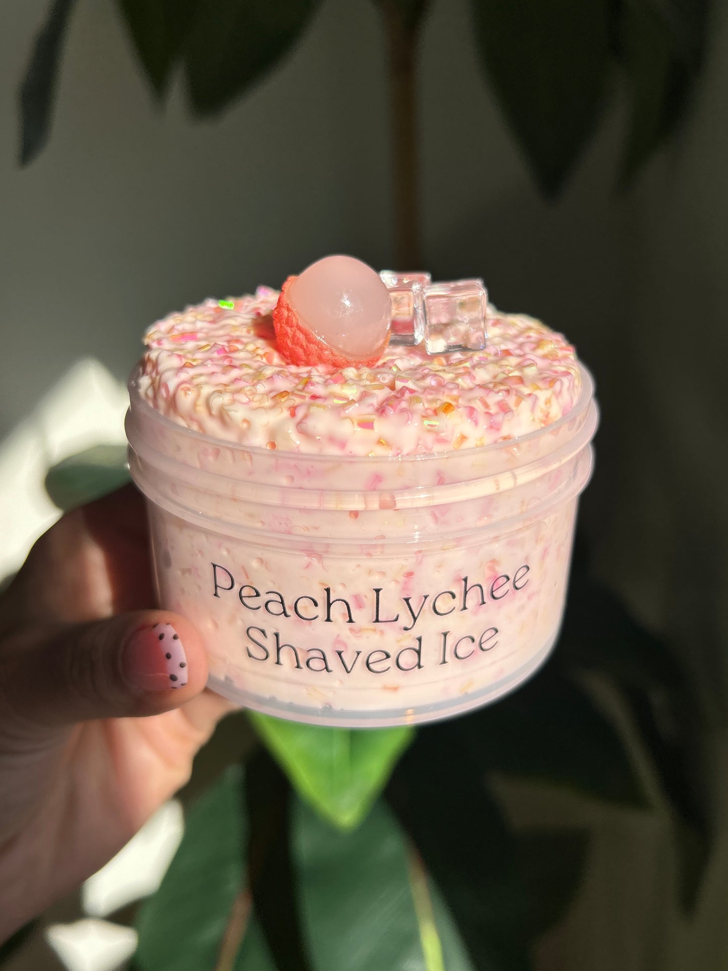 Peach Lychee Shaved Ice