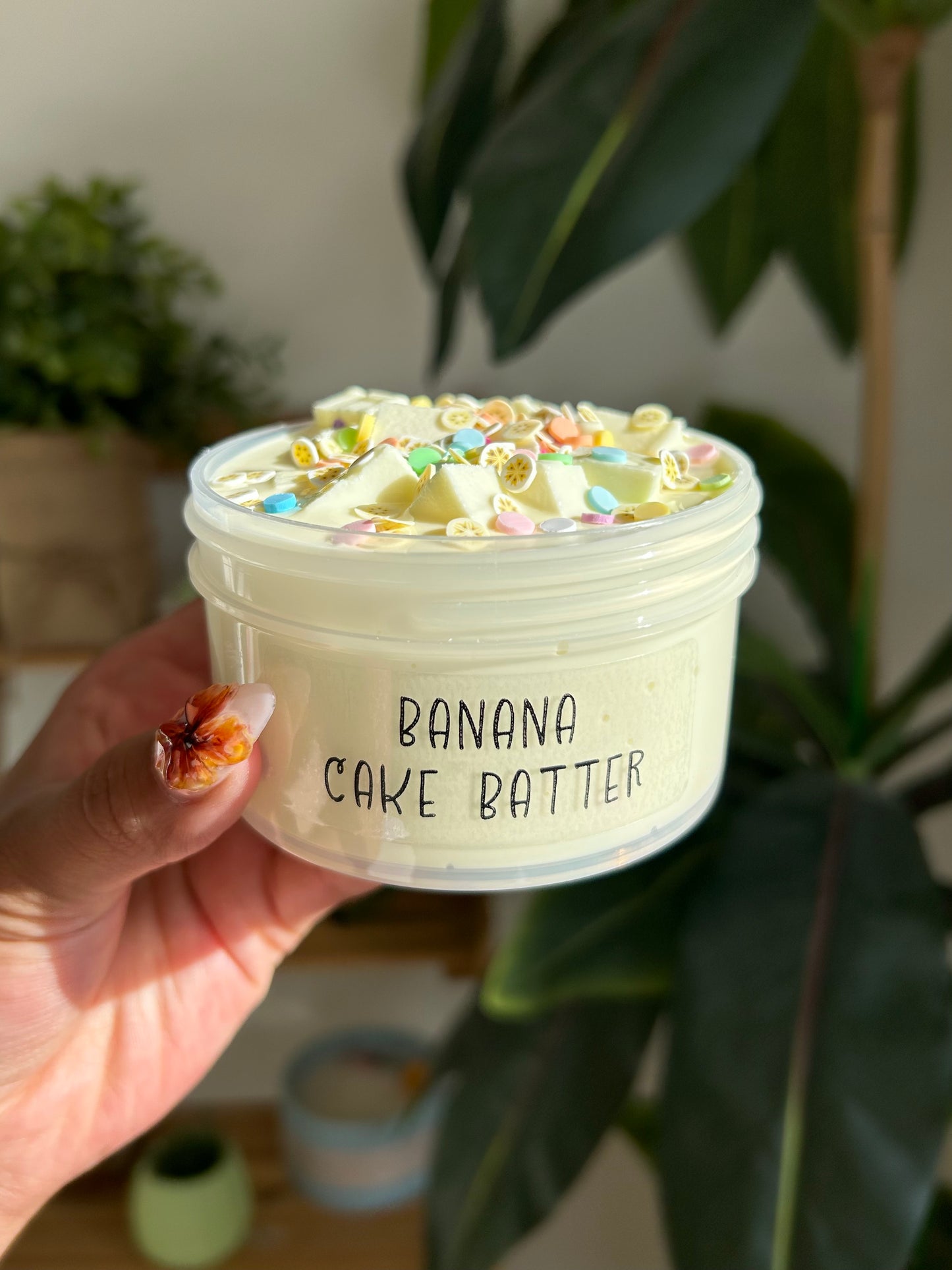 Banana Cake Batter