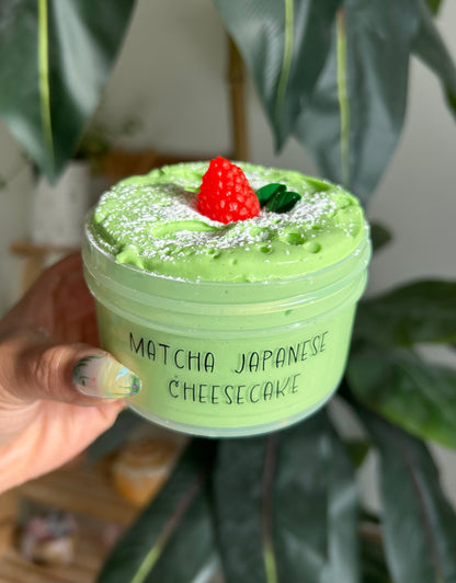 Matcha Japanese Cheesecake
