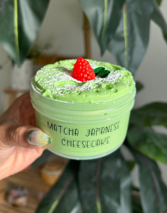 Matcha Japanese Cheesecake