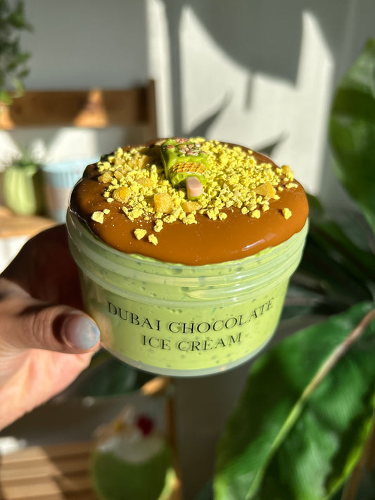 Dubai Chocolate Ice Cream