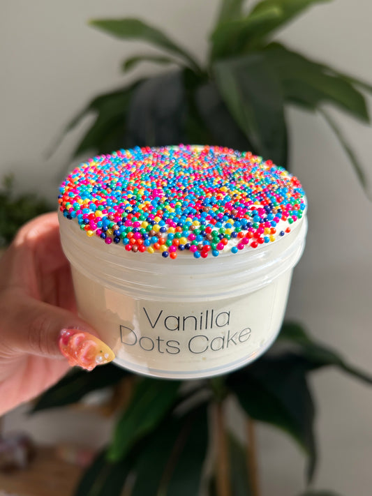 Vanilla Dots Cake