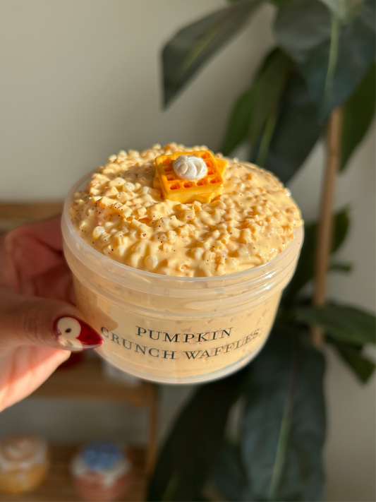 Pumpkin Crunch Waffles