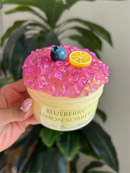 Blueberry Lemon Sorbet