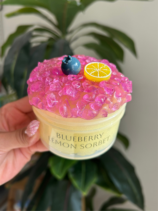 Blueberry Lemon Sorbet