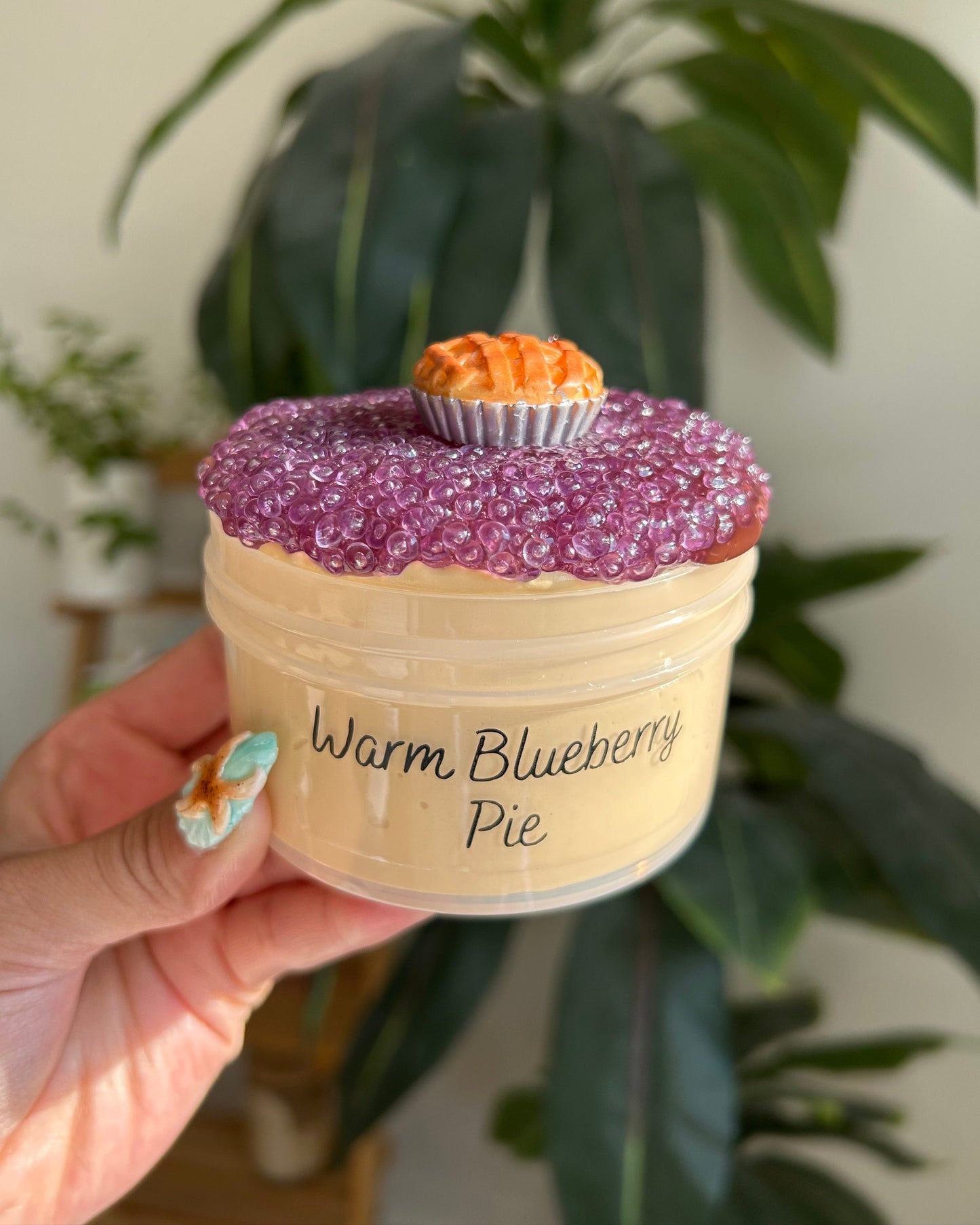 Warm Blueberry Pie