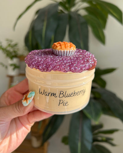 Warm Blueberry Pie