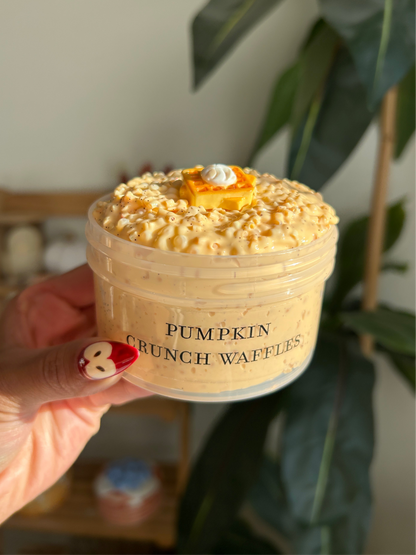 Pumpkin Crunch Waffles