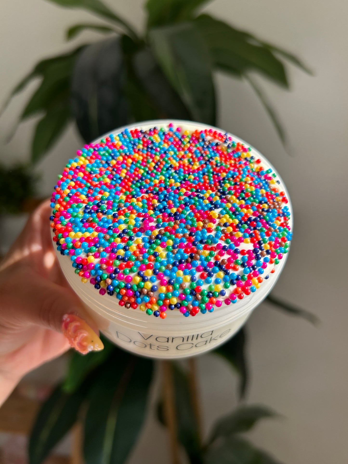 Vanilla Dots Cake