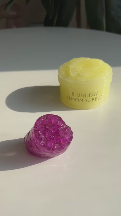 Blueberry Lemon Sorbet