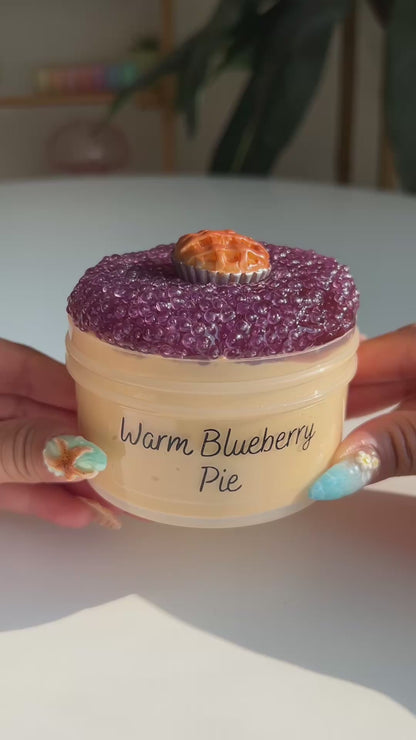 Warm Blueberry Pie