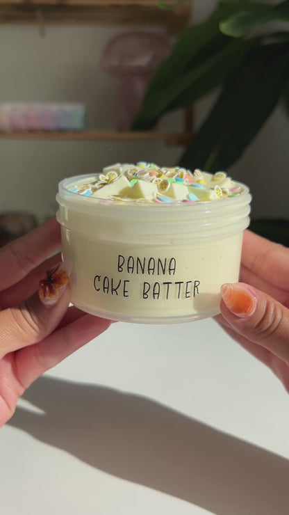 Banana Cake Batter