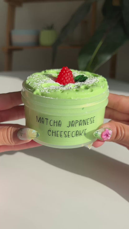 Matcha Japanese Cheesecake